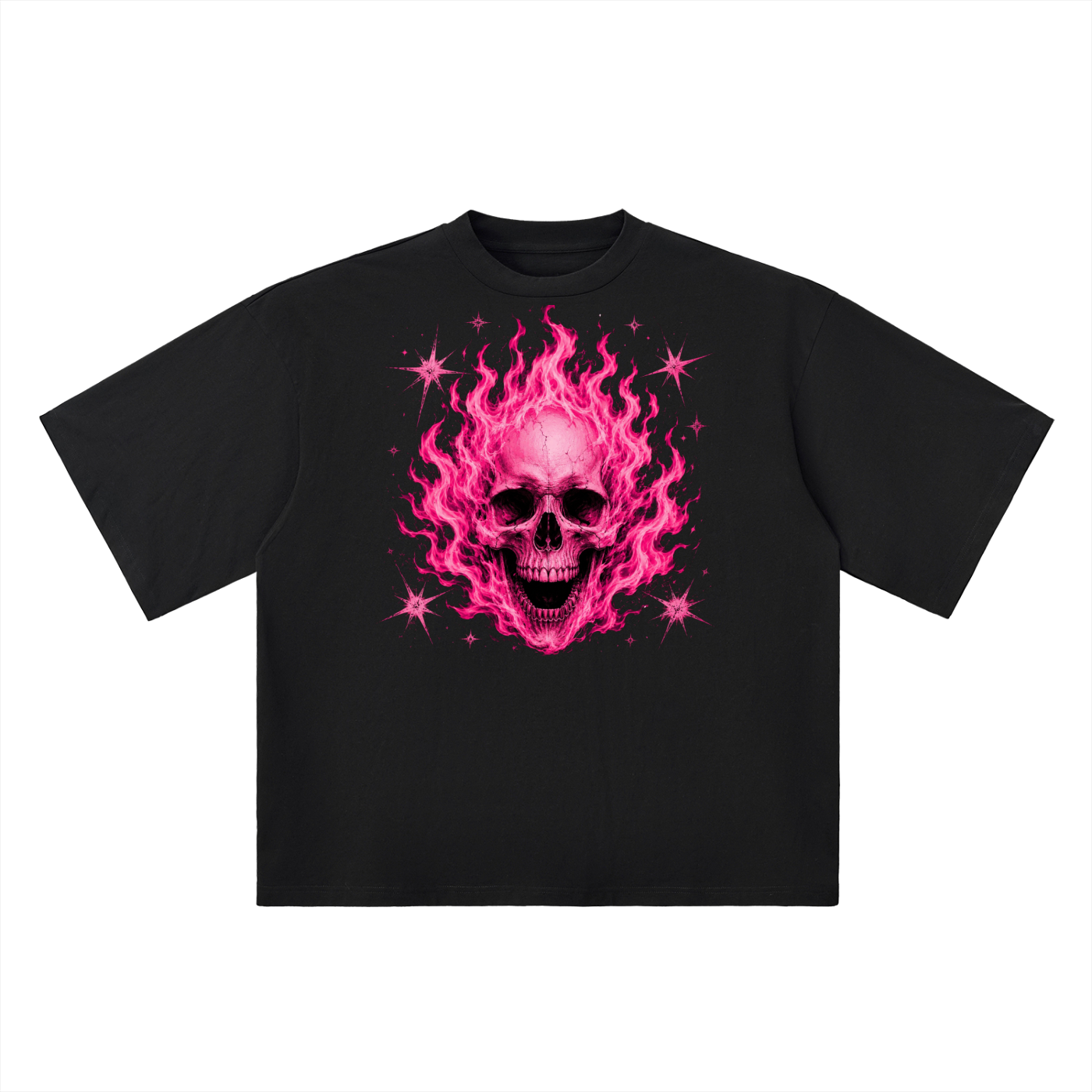 ZHANE Oversize Skull Tee
